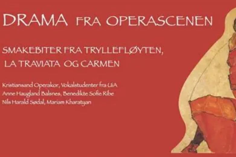 Konsert - Drama fra operascenen - Risørhuset kulturhus, Risør
